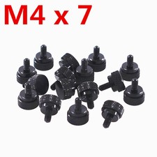 M4x7mm Knurled Thumb Screws Aluminum DIY Computer case Hand Grip Knob Bolts