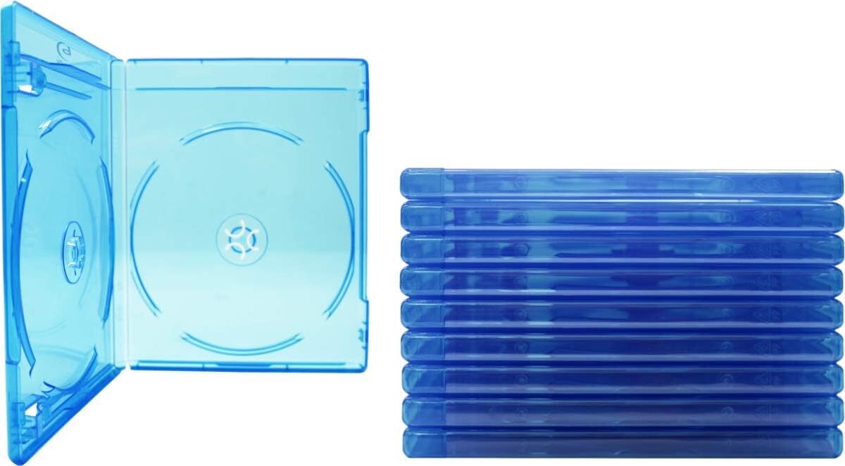 Standard One/DOUBLE 3 Disc Replacement Boxes Cases For Blu-Ray
