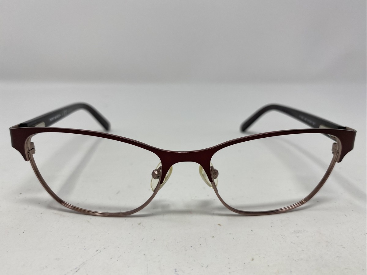 Tory Burch Burgundy Cat Eye Eyeglasses 51mm Designer Frames Case Luxe Chic Pierced Oversized Cat-Eye Eyeglasses: Women main image 2