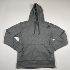 Adidas Hoodie Women  s Small Gray Climawarm Ultimate Pullover Sweatshirt