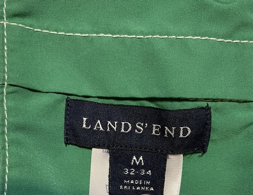 lands end- Shorts de secado rapido para hombre, size M, color verde. - Picture 3 of 5