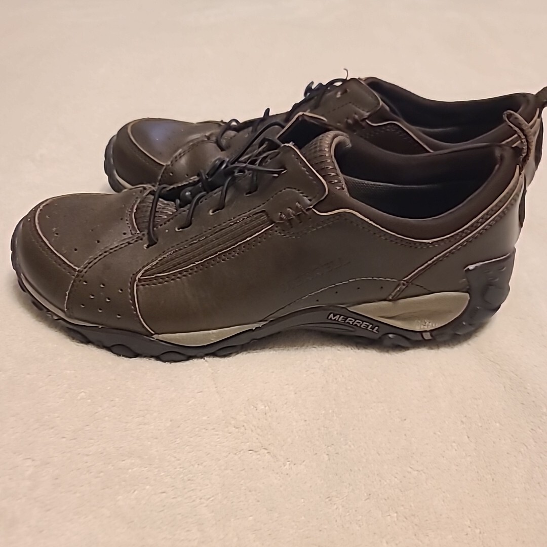Scarpe casual Merrell Bellot marrone terra scuro da uomo taglia 11 J111936C pizzo rapido