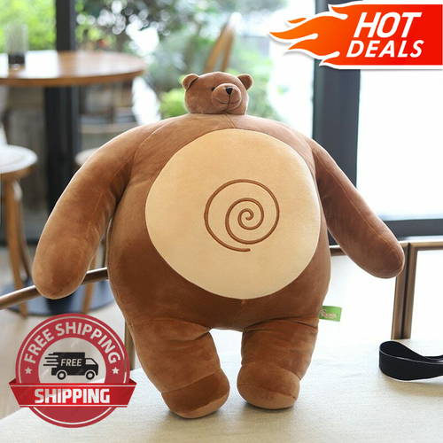 stuffed animal with small head and big body