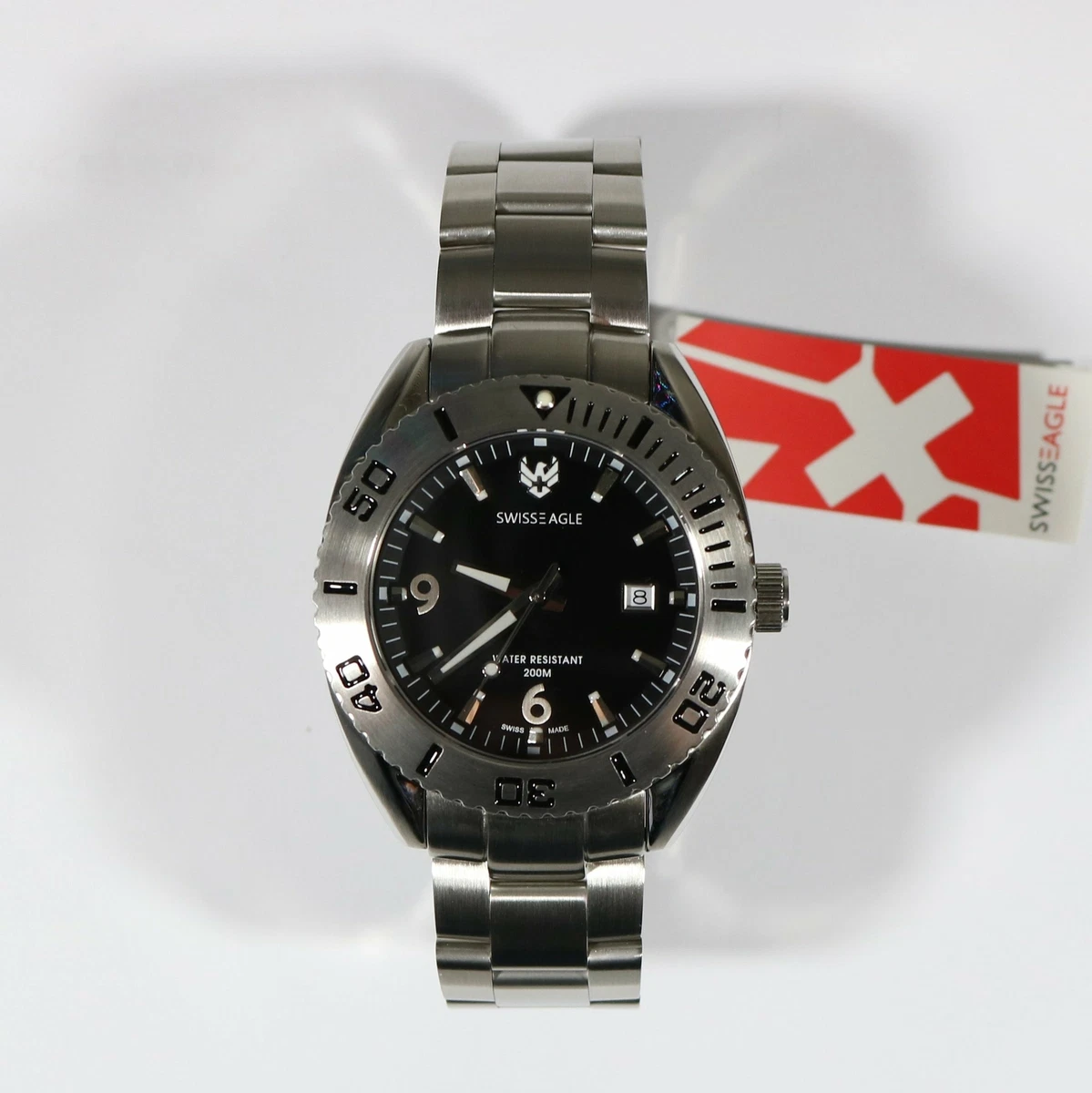 Swiss eagle se 9015 11 Quartz mens watch eBay