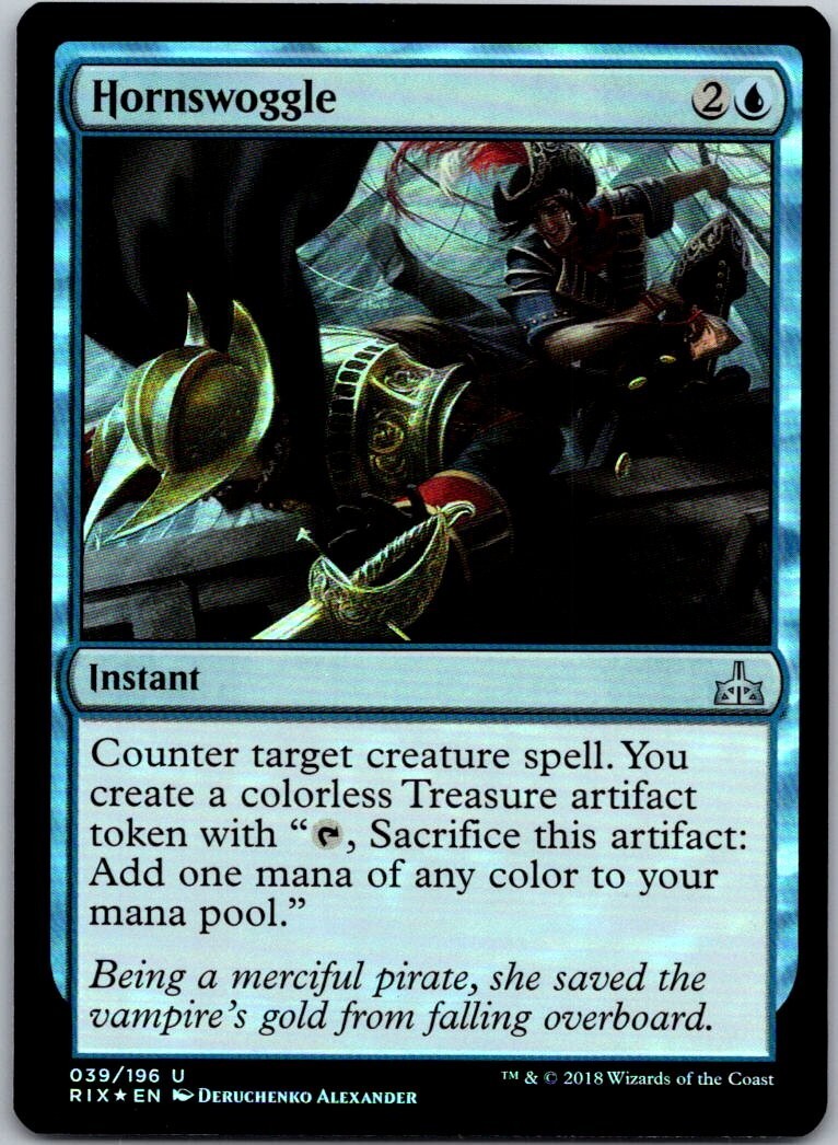 Magic the Gathering Hornswoggle Rivals of Ixalan Foil MTG Free