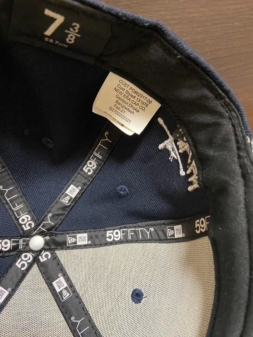 Stussy New Era Cap Hat 『S』 Logo 7 3/8 (58.7cm) 59Fifty