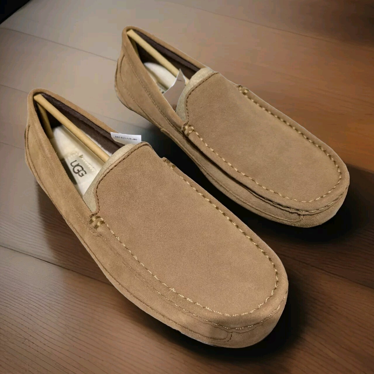 Mens UGG Alder Indoor Outdoor Casual Shoe Chestnut New W Box & PAPERS Sz 9