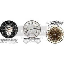Vintage Clocks | Middy Decor Transfers | Redesign with Prima