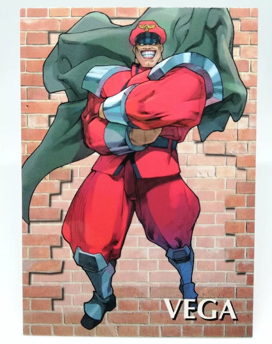 12 VEGA Street Fighter 15TH Trading Hobby Card Ⅱ Ⅲ ZERO CAPCOM JAPAN GAME