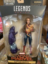 Marvel Legends Captain Marvel Bomber Jacket w Goose Figure Sentry Kree not mint