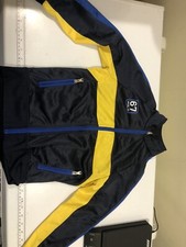 polo ralph lauren kids small track suit jacket blue yellow g249