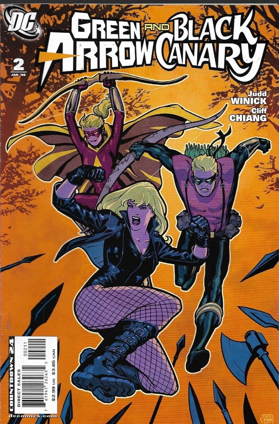 GREEN ARROW BLACK CANARY (2008) #2 - Back Issue (S)