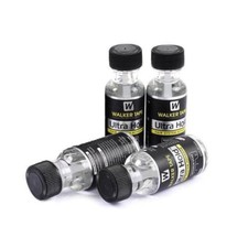 WALKER Ultra Hold Glue 4X Bottles 0.5 oz Adhesive/Brush on Glue Lace wig Toupee.