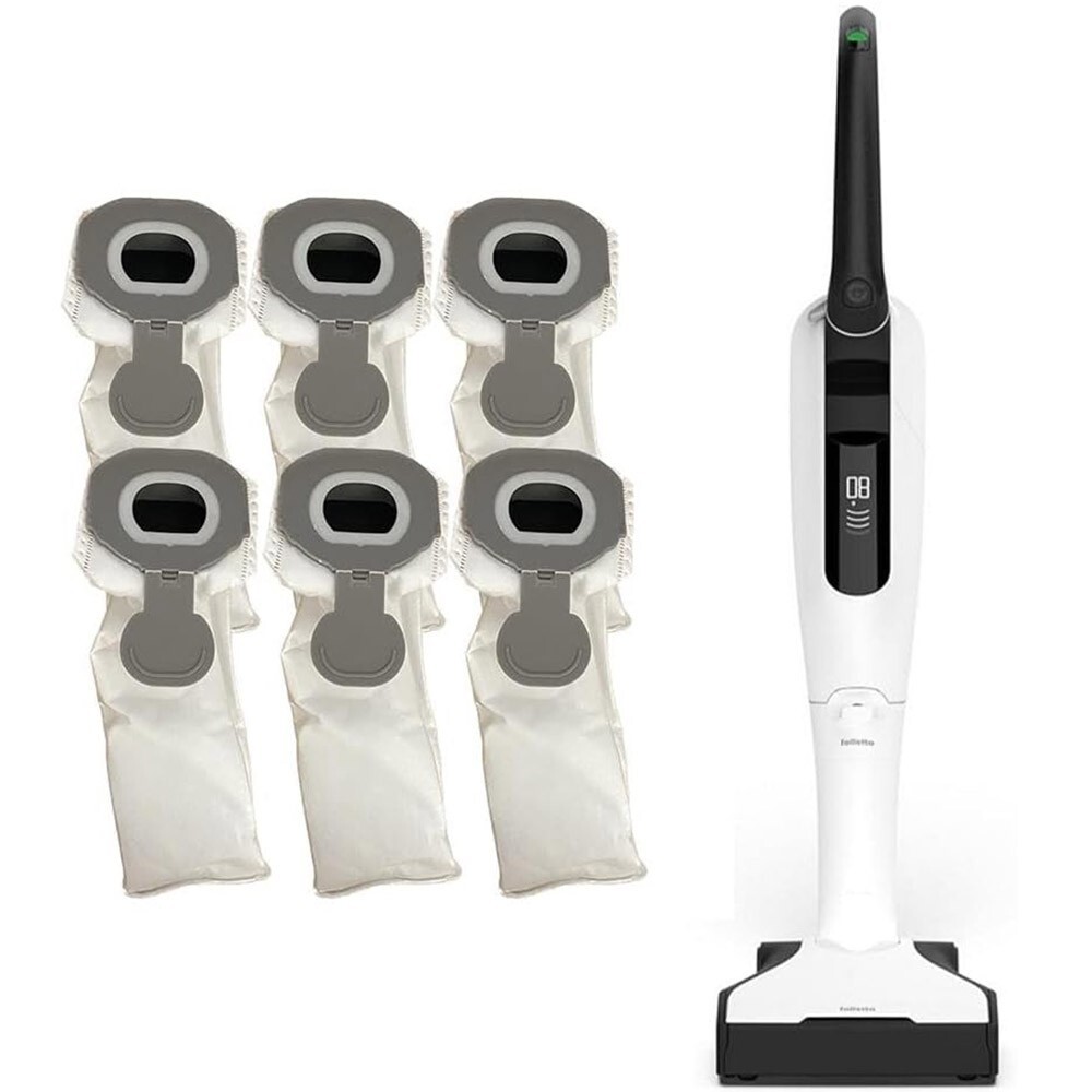 SACCHETTI VK7 COMPATIBILI PER SCOPA VORWERK FOLLETTO 12 SACCHETTI + 12 PROFUMINI foto 3
