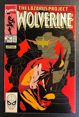 WOLVERINE 30 The Lazarus Project 4 Pinocchio Robot Japanese X Men 1991 V 2 1 Cop