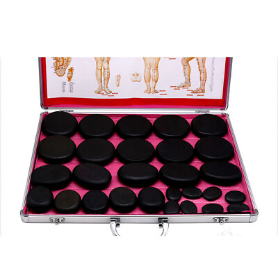 Electric Spa Hot Stone Massager Heater 16-28pcs Massage Stones Heating 220W
