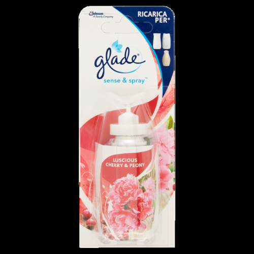 Glade Sense & Spray Ricarica Luscious Cherry & Poeny 18ml