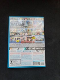 Super Smash Bros. Nintendo Wii U 2014 Brothers WiiU Complete With Manual Clean