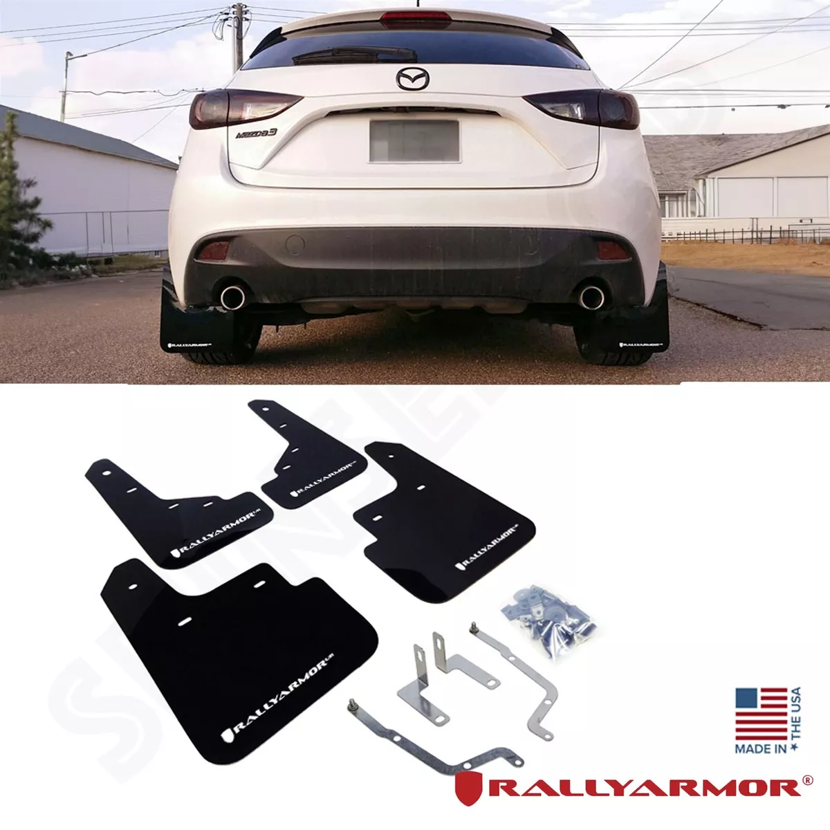 Rally armor mud sale flaps mazda 3