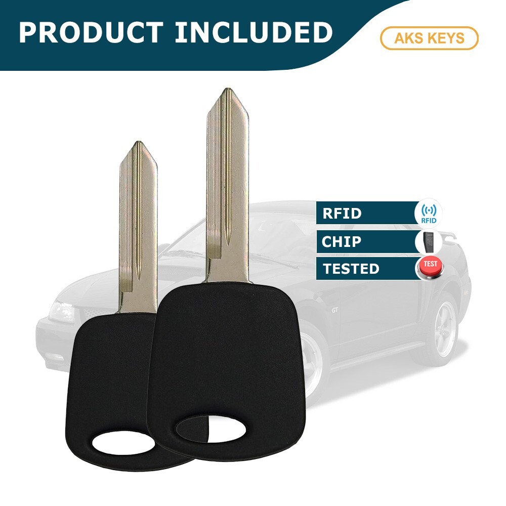 Replacement for Ford F-150 F-250 1999 2000 2001 2002 2003 Chip Transponder Key