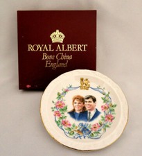 Prince Andrew & Sarah ~ 1986 Wedding ~ Royal Albert England Coaster NIB