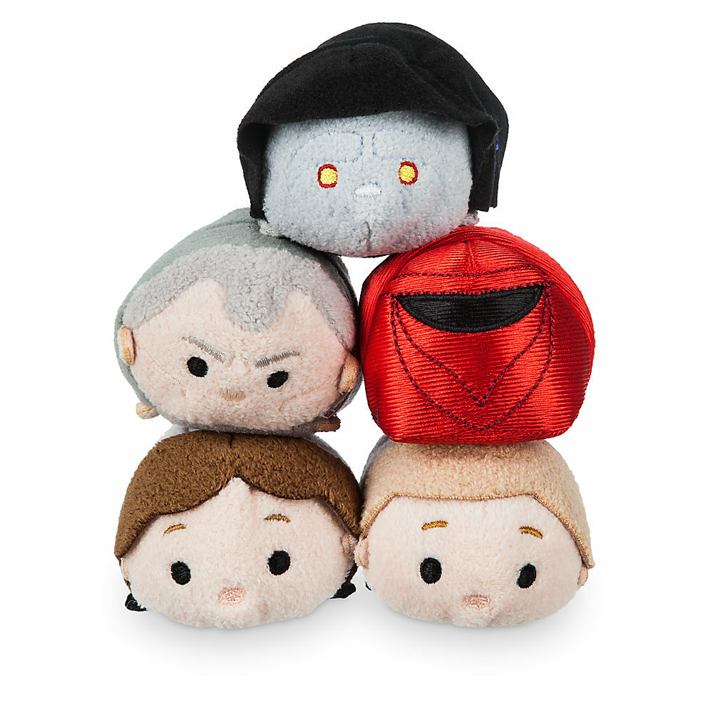 New US Disney Parks Star Wars Death Star Set of 5 Tsum Tsum Mini