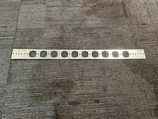 (QTY 24) Hold-Rite 2" x 26" 14 ga. Galvanized Steel Pipe Support Bracket 103-26