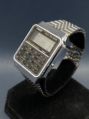 Vintage Casio CA-505 (437) Lithium Alarm Chronograph Quartz Watch