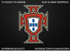 Portugal National Team Logo FPF Football Soccer Sticker Decal Car Bumper Wall