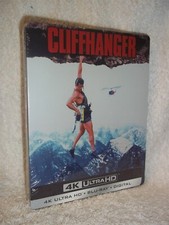 Cliffhanger STEELBOOK 4K/Blu-ray, 2023 NEW Sylvester Stallone action thriller