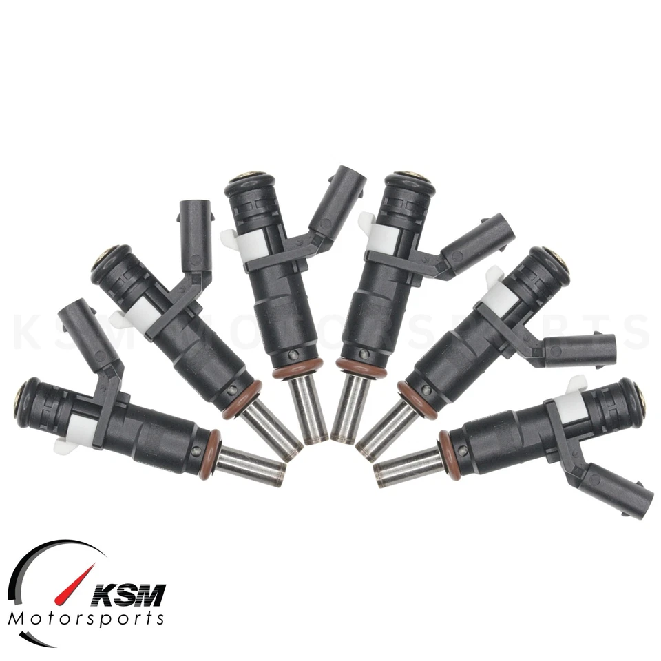 KSM MOTORSPORTS 6 X Einspritzdüse A2720780249 für Mercedes W211 R230 A209 R171 C219 2.5 3.0 3.5