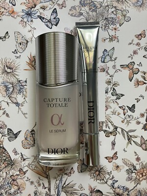 Dior $125 Capture Totale LE SÉRUM and $90 Capture Totale HYALUSHOT Full Size Lot