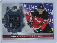 2017-18 UPPER DECK TEAM CANADA HEIR TO THE ICE #159 SHEA THEODORE 