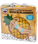 Bigmouth Inc Large Pineapple Beach Blanket 5 Feet Wide