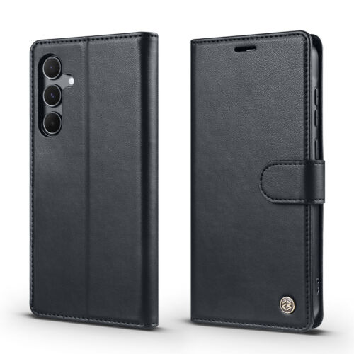 Custodia a portafoglio magnetica in pelle per Samsung Galaxy A15 A25 A35 A55 - Foto 18 di 33