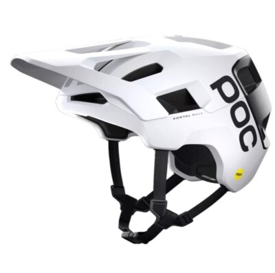 POC Kortal Race MIPS Helmet (Uranium Matte Black/Hydrogen White) Size Medium