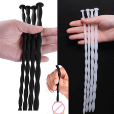 Männer Silikon Prinzenzepter Penisplug Penis Dilator Sounding Harnröhren Dehner