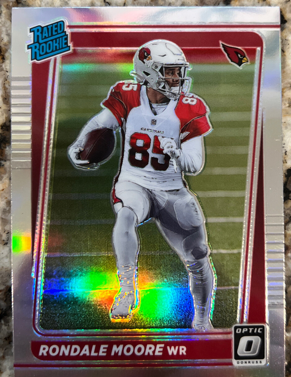 2021 Donruss Optic P-270 Preview Silver Prizm Rondale Moore RC Rookie Cardinals