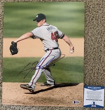 CRAIG KIMBREL SIGNED AUTO 11X14 PHOTO BRAVES RED SOX CUBS BECKETT COA