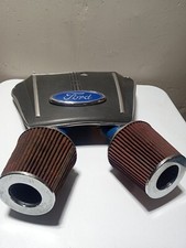 Custom Twin Cold Air Intake For A Ford 289 Or 302 Pre-owned Custom Twin Cold Air Intake For A Ford 289 Or 302 Pre-owned
