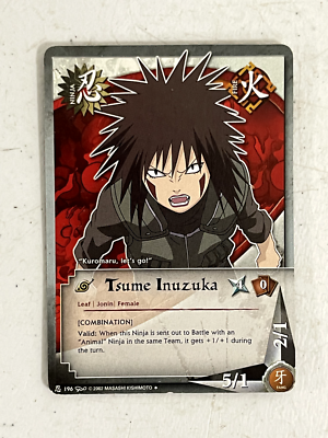 Naruto CCG - Tsume Inuzuka - #196 - Uncommon | eBay
