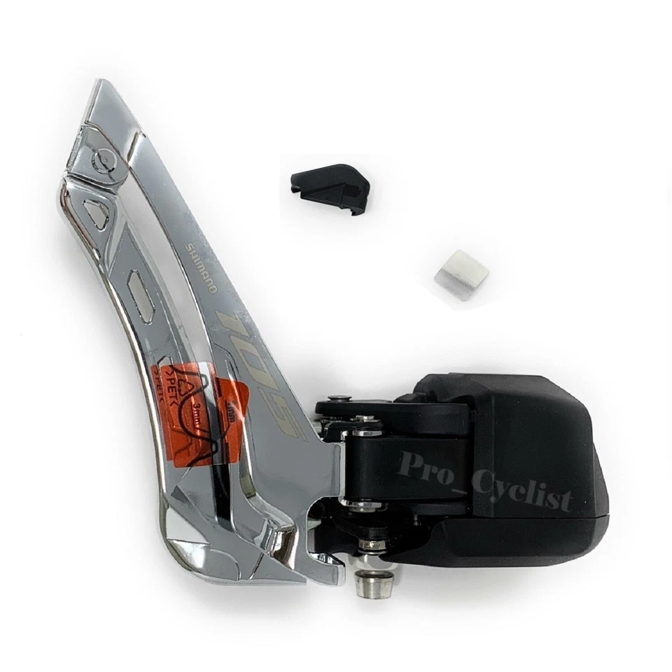 Shimano 105 FD-R7150 Di2 12-Speed Front Derailleur Braze-On Black New In Box - Image 2 of 3