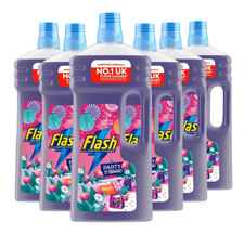 Flash Party In Bloom All Purpose Liquid Floor Cleaner 1.5L - Pack of 6 2.44 per litre