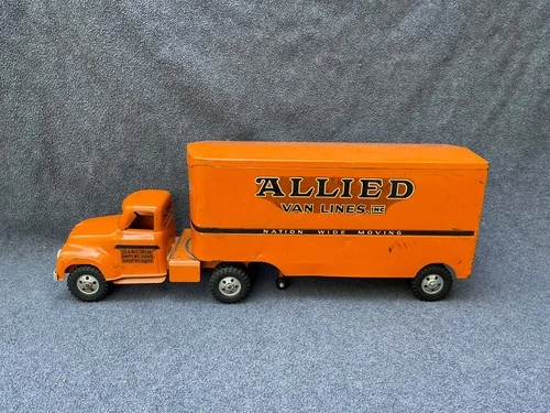1950’s  TONKA Allied Van Lines Furniture Van (Truck) - LARGE