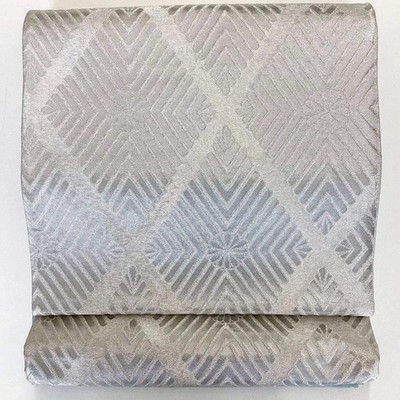 7278# Japanese Vintage Fukuro Obi Belt Kimono Fabric Silk Traditional Unfinished