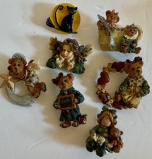Vintage Boyd Bear resin brooches from The Bearwear Collection set of 6