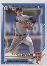2021 Bowman Draft Blue 147/150 Will Bednar #BD-197 0o6v