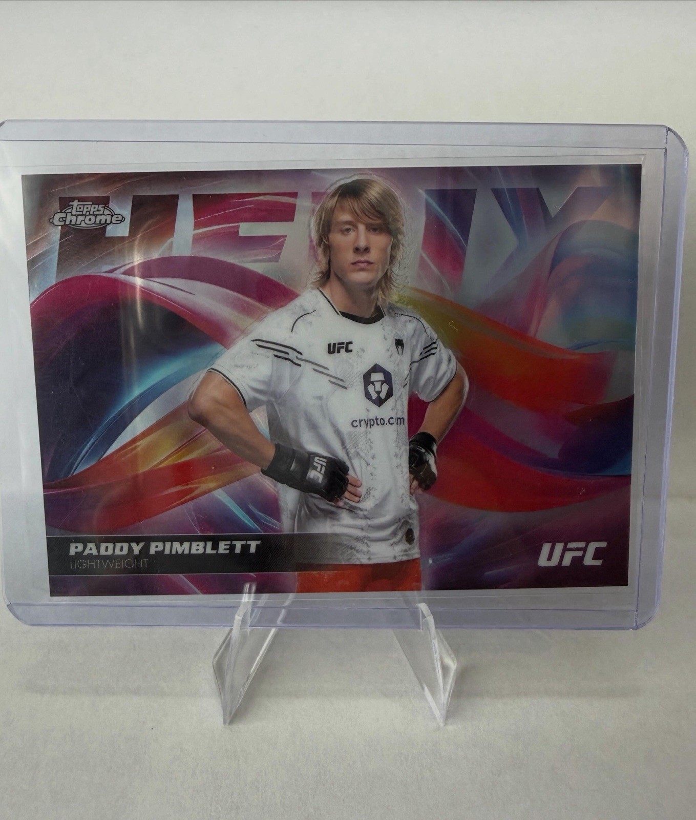 2026 Topps Chrome UFC Paddy Pimblett Helix SSP