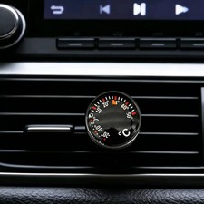 Car Vehicle Thermometerhygrometer Mini Small Dashboard Thermometer Auto Decor