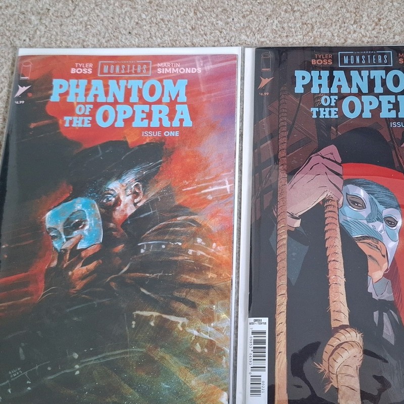Universal Monsters Phantom of the Opera 1-2 Comic